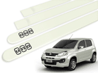 Friso Lateral Fiat Uno Vivace Branco Kalahari 4p