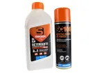 Kit Detergente Automotivo Com Cera + Pretinho Revitalizador Para Pneus